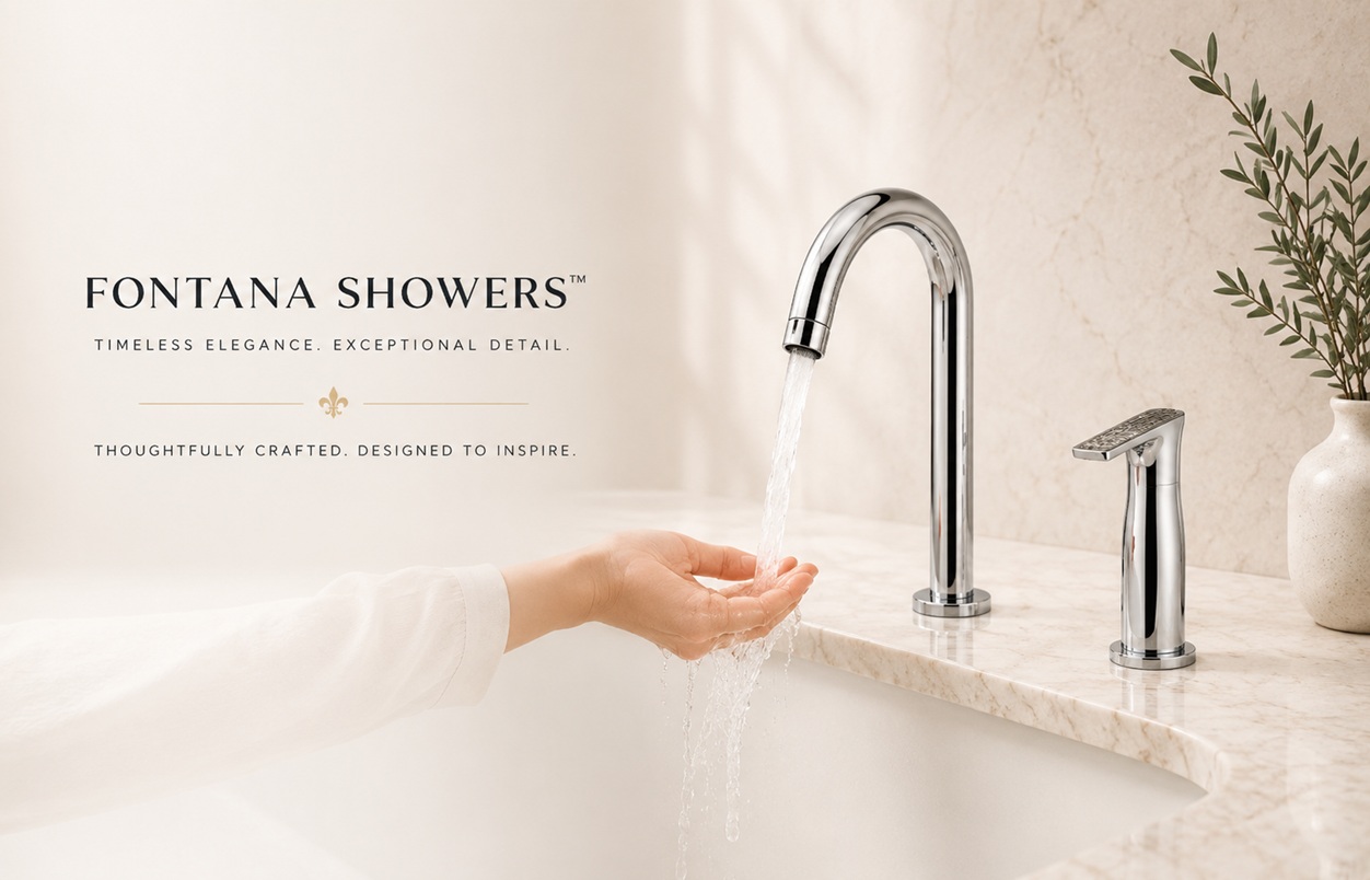 FontanaShowers luxury sanitaryware brand banner