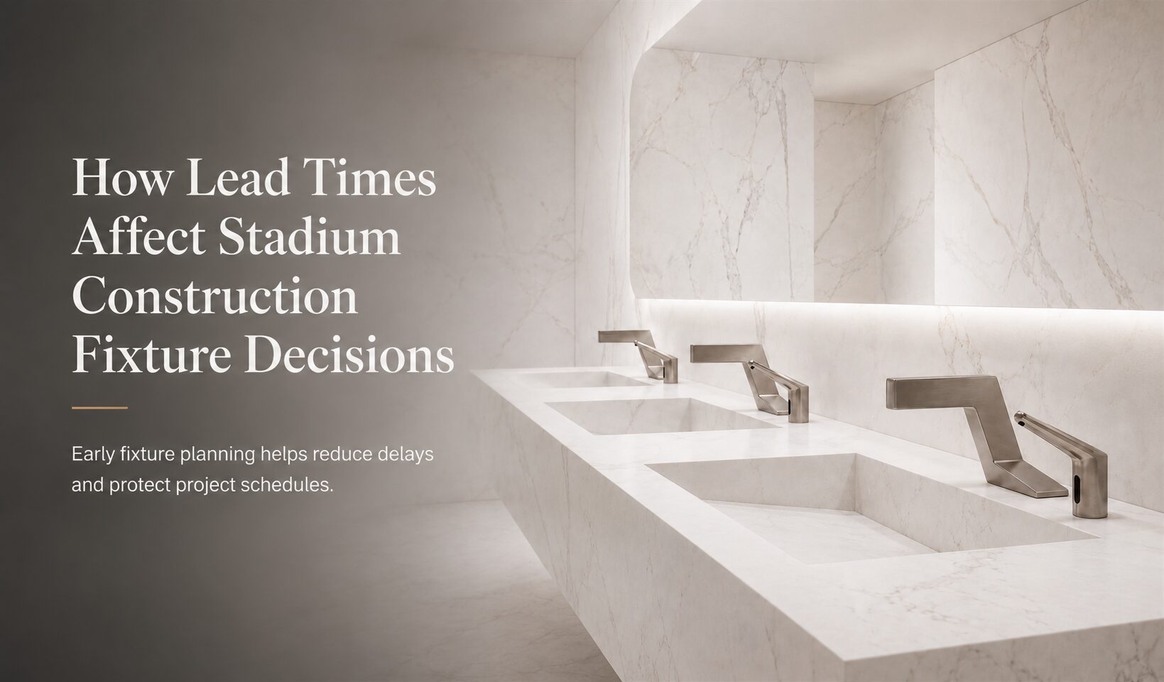 Large stadium construction and architectural planning reference for commercial fixture decisions